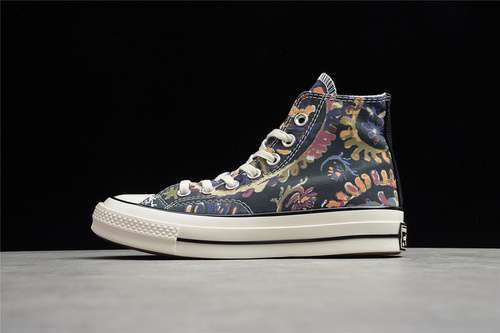 【230】[572546C]-[CHUCK TAYLOR ALL STAR 70S HIGH TOP FALL FLORALS BLACK/MULTI-COLOR/EGRET]
