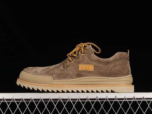 【320】[P715018]-[CAT 2022SS LOW CASUAL SHOES BROWN/LIGHT BROWN/BROWN]-[MAN:39-44]