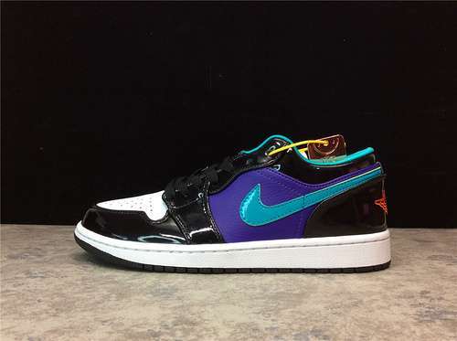 [70-67-78]-[553558-035]-[AIR JORDAN 1 RETRO LOW BLACK/BLUE/WHITE]-[MAN:40-46]