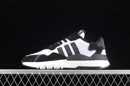 【280】[FX5588]-[NITE JOGGER 2019 BOOST SHOES BLACK/WHITE/BLACK]-[WOMAN:36-39]-[MAN:40-45]