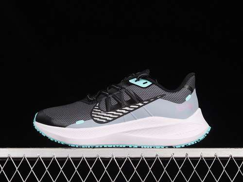 【280】[CU3868-403]-[WINFLO 7 SHIELD OBSIDIAN MIST/BLACK/AURORA GREEN/CHROME]-[WOMAN:36-39]