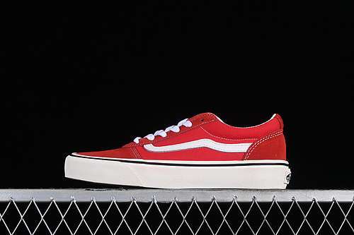【230】[VN0A5HTSBOP]-[VANS WARD WHITE/RED]-[WOMAN:35-39]-[MAN:40-44]