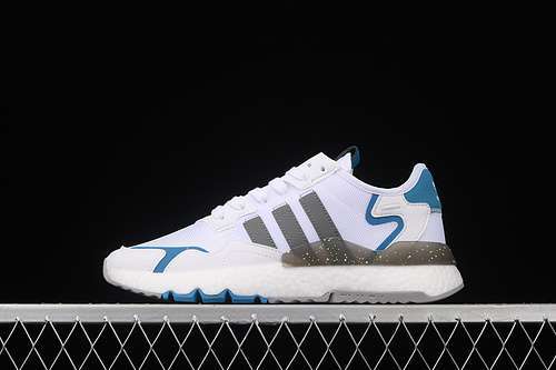 【280】[FX6904]-[NITE JOGGER SHOES CLOUD WHITE/GREY TWO-HAZY BLUE]-[WOMAN:36-39]-[MAN:40-45]