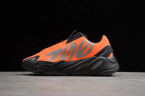 【300】[FV3258]-[YEEZY BOOST 700 ORANGE/CORE BLACK]-[WOMAN:36-39]-[MAN:40-45]