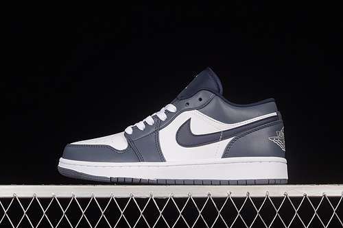 【300】[553558-414]-[AIR JORDAN 1 LOW NAVY/NAVY/WHITE]-[WOMAN:35.5-39]-[MAN:40-47.5]