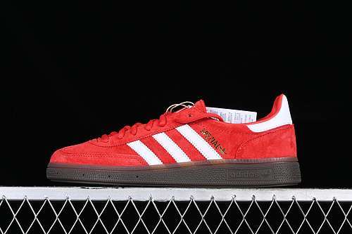 【280】[FV1227]-[HANDBALL SPEZIAL WHITE/BLACK/RED]-[WOMAN:35.5-39]-[MAN:40-45]