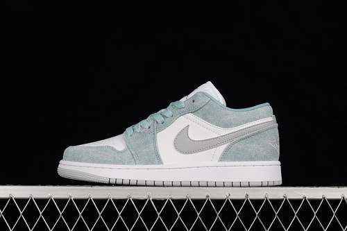 【300】[DN3705-301]-[AIR JORDAN 1 LOW NEW EMERALD/WHITE-LIGHT STEEL GREY]-[WOMAN:36-39]-[MAN:40-46]