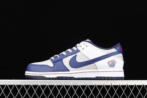 【380】[DD3363-001]-[ NBA X DUNK LOW EMB &#x27;75TH ANNIVERSARY - NETS&#x27;GREY FOG/WHITE/BLU