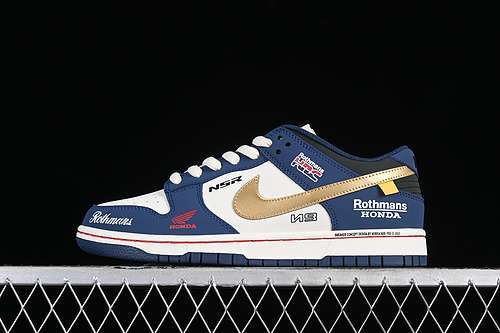 【380】[MU0232-365]-[SB DUNK LOW WHITE/BLUE/GOLD]-[WOMAN:36-39]-[MAN:40-45]