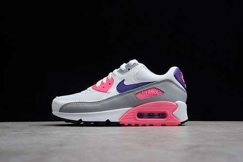 [325213-136]-[AIR MAX 90 ESSENTIAL WIHTE/COURT PURPLE-WOLF GREY]-[WOMAN:36-39]-[OG00120]