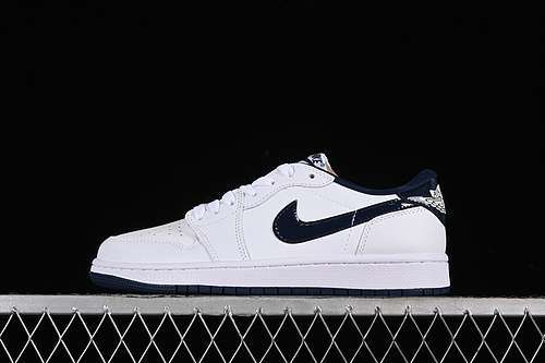 【260】[FB9933-141]-[AIR JORDAN 1 LOW 85 METALLIC BLUE SUMMIT WHITE/NAVY/WHITE]-[UNISEX:36-46]
