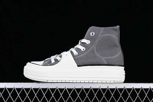 【240】[A05116C]-[CONVERSE CHUCK TAYLOR ALL STAR HIGH CONSTRUCT CYBER GREY/VINTAGE WHITE/EGRET]