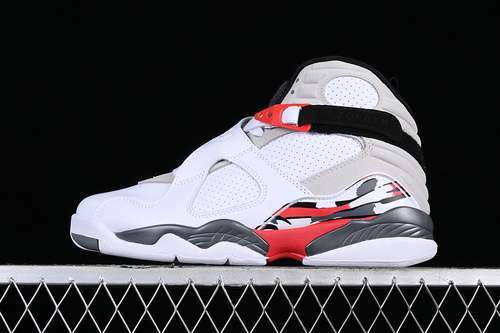 【560】[305381-103]-[AIR JORDAN 8 BUGS BUNNY WHITE/GREY/BLACK/RED]-[MAN:40-47.5]