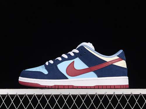 【340】[313170-463]-[SB DUNK LOW FTC FINALLY 20 YEAR MIDNIGHT NAVY/TEAM RED-WORK BLUE]-[MAN:39-45]