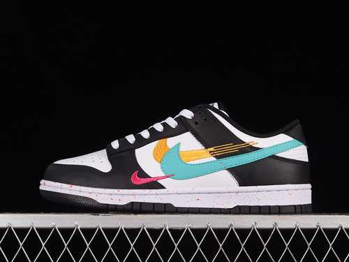 【300】[FD4623-131]-[DUNK LOW SB LUNAR NEW YEAR WHITE/WHITE/RUSH PINK/WASHED TEAL]-[UNISEX:36-46]