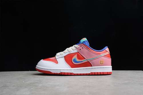 【480】[LF4587-001]-[CACTUSPLANTFLEAMARKET ️X SB DUNK LOW RAINBOW WHITE/MULTI-COLOR]-[UNISEX:36-47]