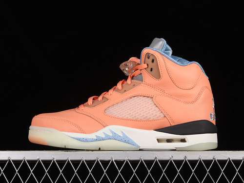 【530】[DV4982-641]-[DJ KHALED AIR JORDAN 5 RETRO WE THE BEST CRIMSON BLISS CRIMSON BLISS/LECHE BLUE]