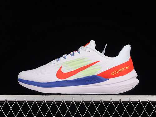 【290】[DX3355-100]-[AIR WINFLO 9 WHITE/BRIGHT CRIMSON/RACER BLUE/VOLT/BLACK]-[MAN:39-45]
