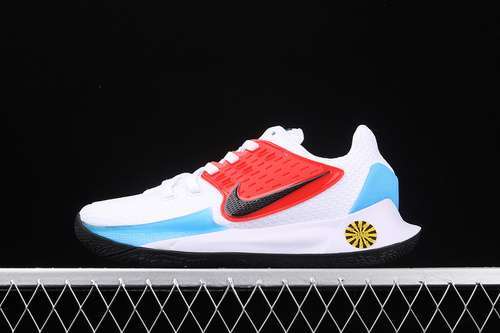 【380】[AV6337-100]-[KYRIE LOW 2 WHITE/BLACK-BLUE HERO]-[MAN:40-46]