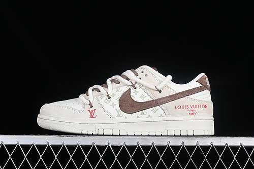【380】[FC1688-173]-[SB DUNK LOW L*V WHITE/BROWN/GREY]-[WOMAN:36-39]-[MAN:40-45]