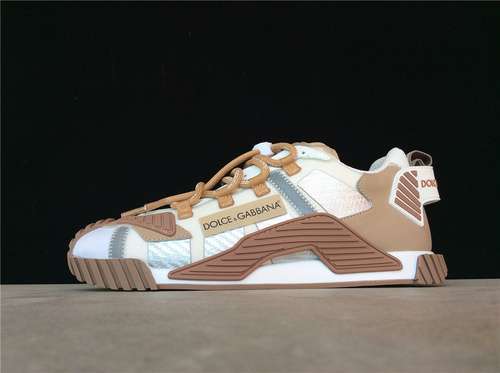 【680】[DOL*CE&amp;GA*BBANA NS1 WHITE/LIGHT KHAKI]-[MAN:38-45]