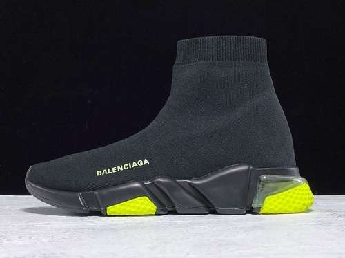 【340】[OK SPEED SHOES BLACK/WHITE-YELLOW]-[WOMAN:35-39]-[MAN:40-46]