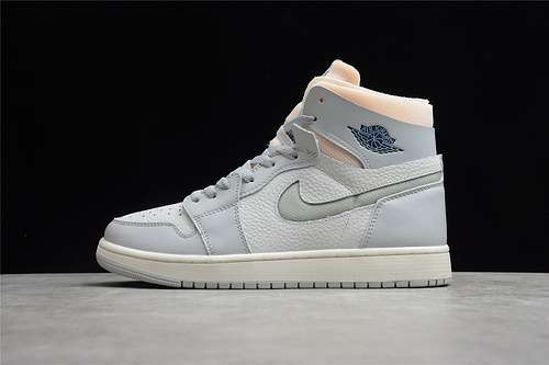 【400】[DH4268-001]-[AIR JORDAN 1 ZOOM COMFORT LONDON PHOTON DUST/LIGHT SMOKE GREY/GREY FOG]-[36-45]