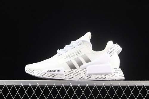 【300】[GX1116]-[R1 BOOST V2 ｓｃｒｉｐｔ-WHITE CLOUD WHITE/CORE BLACK/CORE BLACK]-[WOMAN:36-39]-[MAN:40-45]