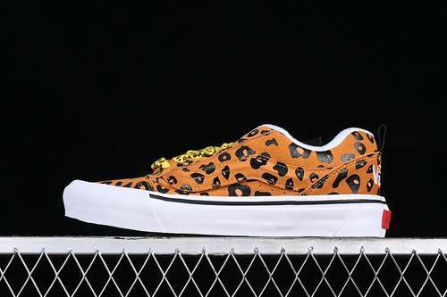 【260】[VN0A7Q5JB3G]-[UA KNU-SKOOL VR3 LX X IMRAN POTATO YELLOW/LEOPARD PRINT/WHITE]-[UNISEX:35-45]