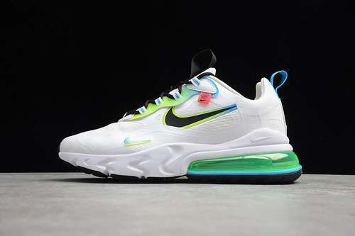 【280】[CK6457-100]-[AIR MAX 270 REACT WORLDWIDE WHITE/BLACK/GREEN]-[MAN:39-45]