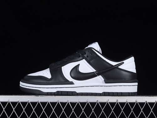 【410】[DZ2794-001]-[DUNK LOW TWIST PANDA BLACK/BLACK/WHITE]-[WOMAN:36-39]-[MAN:40-47.5]