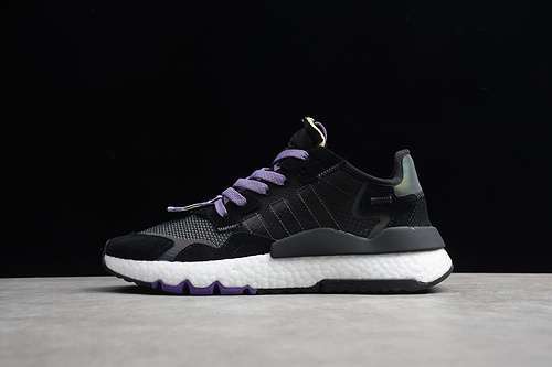 [67-66-74]-[EG2205]-[NITE JOGGER JET SET TOKYO CORE BLACK/CLOUD WHITE/HI-RES PURPLE]-[UNISEX:36-45]