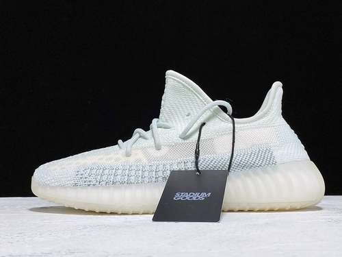 【520】[FW5317]-[OWF YEEZY BOOST 350 V2 CLOUD WHITE REFLECTIVE]-[WOMAN:36-39]-[MAN:40-48]