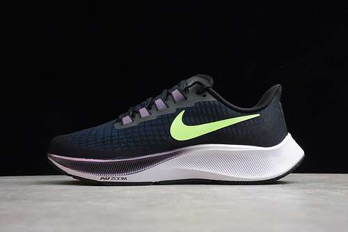 【280】[BQ9646-001]-[AIR ZOOM PEGASUS 37 BLACK/GREEN/PURPLE]-[MAN:39-45]