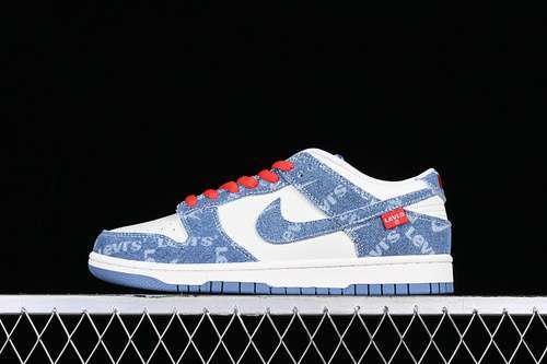 【330】[LE0021-002]-[SB DUNK LOW LEVIS WHITE/BLUE]-[WOMAN:36-39]-[MAN:40-45]