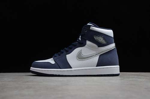 【550】[DC1788-100]-[AIR JORDAN 1 HIGH OG CO.JP WHITE/MIDNIGHT NAVY-METALLIC SILVER]