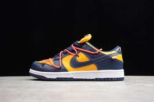 [CT0856-700]-[CY OW X DUNK LOW UNIVERSITY GOLD/WHITE/MIDNIGHT NAVY]