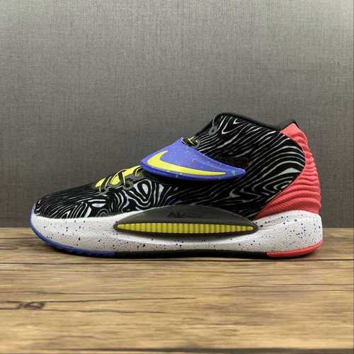 【340】[CZ0170-004 ]-[KD 14 EP MULTI-COLOR BLACK/FUSION RED/WHITE/YELLOW]-[MAN:40-46]