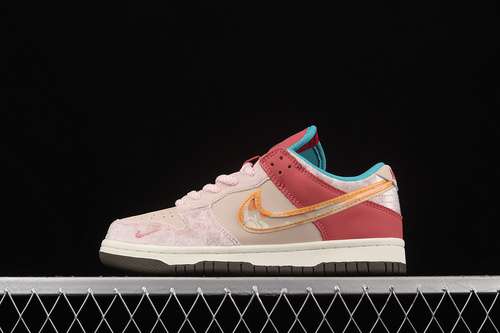 【380】[DJ1173-600]-[SOCIAL STATUS X SB DUNK MID STRAWBERRY MILK LIGHT SOFT PINK/COCONUT MILK]