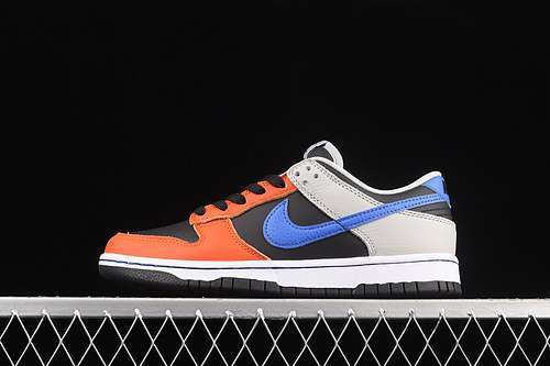 【330】[DD3363-002]-[NBA X DUNK LOW EMB 75TH ANNIVERSARY KNICKS BLACK BLUE ORANGE]-[UNISE:36-47.5]