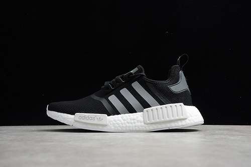 【300】[S31504]-[NMD R1 SHOES CORE BLACK/CLOUD WHITE/GREY]-[WOMAN:36-39]-[MAN:40-45]