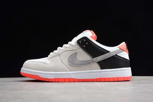 【260】[CD2563-004]-[SB DUNK LOW INFARED WHITE/CEMENT GREY-BLACK-INFARE]-[UNISEX:36-45]