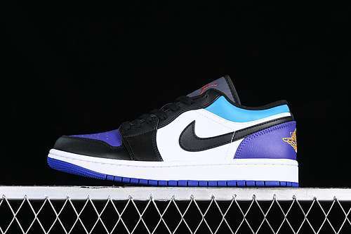 【320】[553558-154]-[AIR JORDAN 1 LOW WHITE/BLACK/BLUE/PURPLE]-[MAN:40-46]