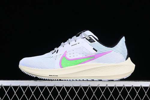 【280】[FJ1051-100]-[AIR ZOOM PEGASUS 40 WHITE/PINK/GREEN/BLACK]-[MAN:39-46]