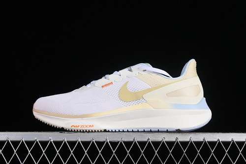 【250】[FV3635-171]-[AIR ZOOM STRUCTURE 25 SAIL/SAIL/COCONUT MILK/BUFF GOLD]-[WOMAN:36-40]