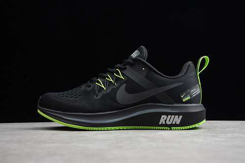[61-59-68]-[615588-007]-[AIR ZOOM STRUCTURE+ 15 BLACK/BLACK-GREEN]-[MAN:40-44]