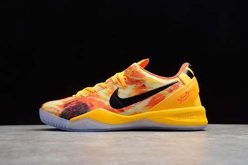 【360】[555035-800]-[KOBE 8 SYSTEM SHANGHAI FIREWORKS LASER ORANGE/CINNABAR BROWN/BLACK]