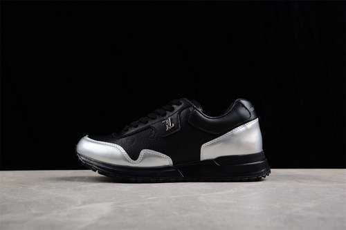 【430】[0317174H56]-[L*V RUN AWAY SNEAKERS BLACK/WHITE]-[WOMAN:36-39]-[MAN:40-45]