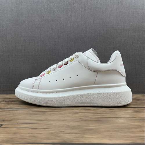 【320】[ALE*XANDER MCQUEEN WHITE/WHITE/PINK]-[WOMAN:35-40]
