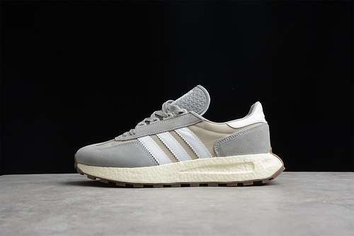 【280】[Q47101]-[RETROPY E5 SHOES MGH SOLID GREY/CLOUD WHITE/CORE BLACK]-[WOMAN:36-39]-[MAN:40-45]